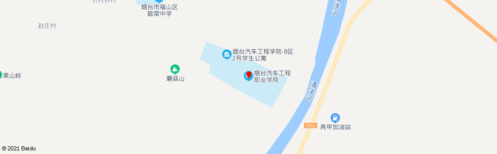 烟台烟台汽车工程职业学院(崇文中学)_公交站地图_烟台公交_妙搜公交查询2024