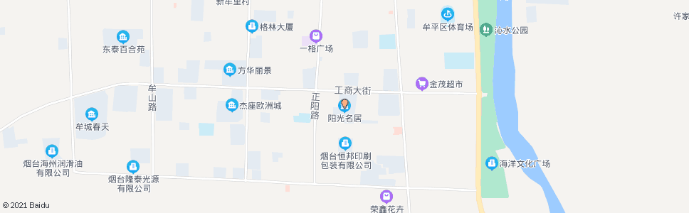 烟台阳光名居_公交站地图_烟台公交_妙搜公交查询2024