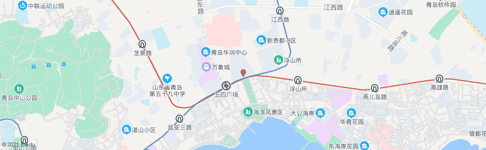 烟台路格庄村_公交站地图_烟台公交_妙搜公交查询2025