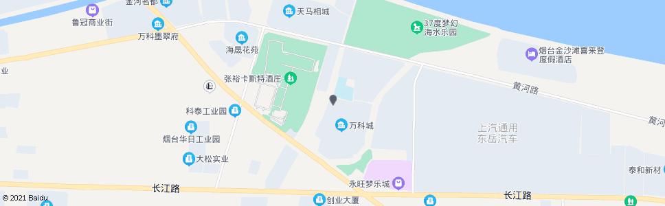 烟台万科城西门_公交站地图_烟台公交_妙搜公交查询2025