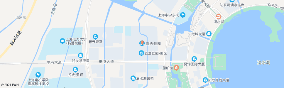 上海竹柏路紫荆花路(宜浩佳园)_公交站地图_上海公交_妙搜公交查询2025