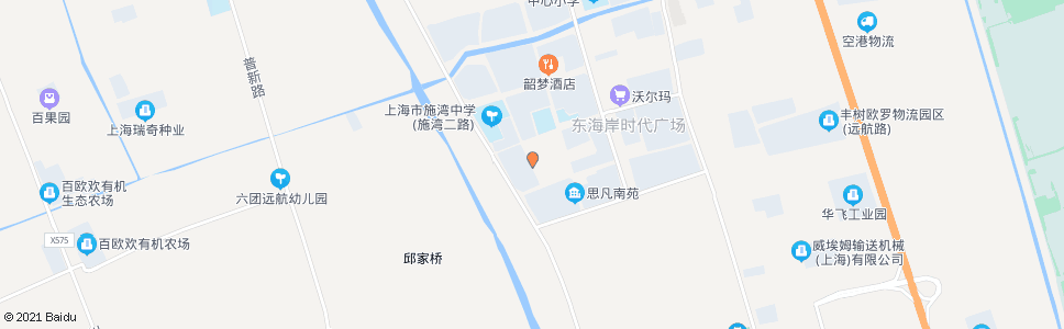 上海航城七路施湾二路_公交站地图_上海公交_妙搜公交查询2025