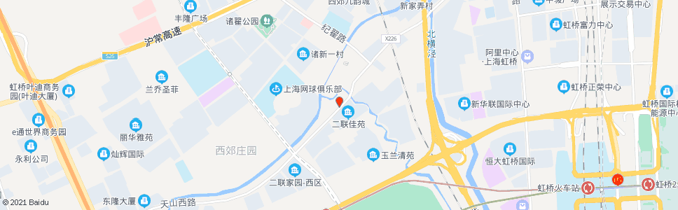 上海诸光路二联村_公交站地图_上海公交_妙搜公交查询2024