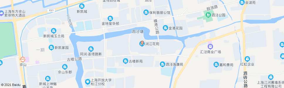 上海古楼路道悦路(润江花苑)_公交站地图_上海公交_妙搜公交查询2024