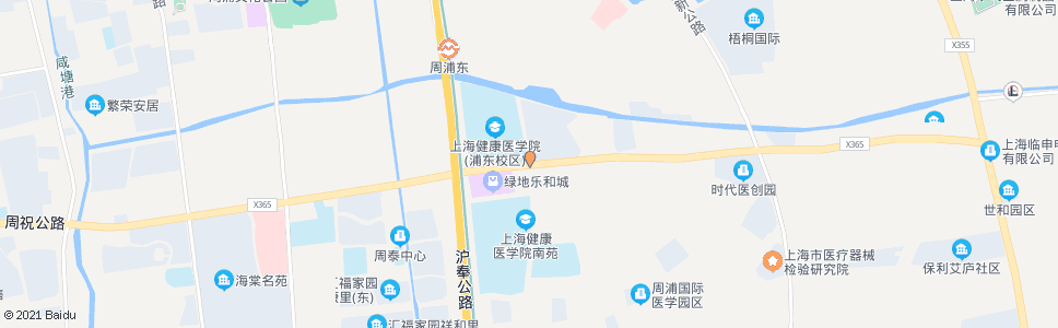 上海周祝公路天雄路_公交站地图_上海公交_妙搜公交查询2024