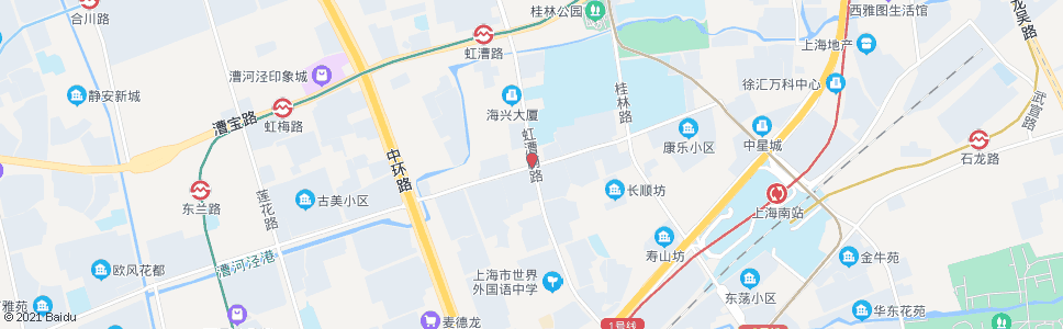 上海钦州南路虹漕南路_公交站地图_上海公交_妙搜公交查询2024