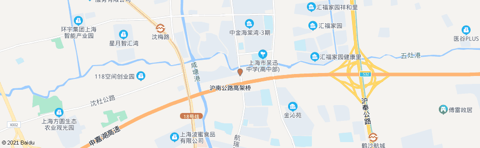 上海鹤雷路周东南路_公交站地图_上海公交_妙搜公交查询2024