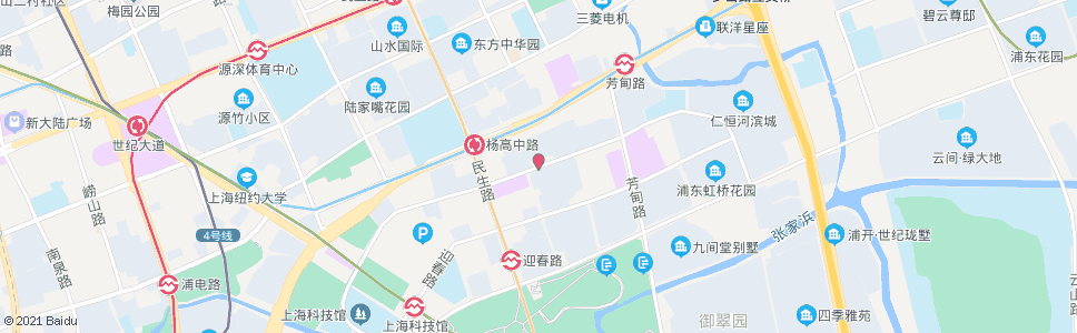 上海丁香路长柳路(招呼站)_公交站地图_上海公交_妙搜公交查询2025