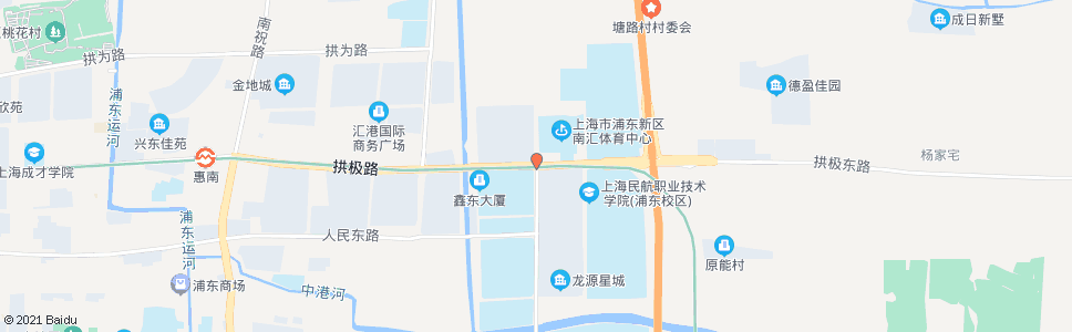 上海拱极路观海路_公交站地图_上海公交_妙搜公交查询2024