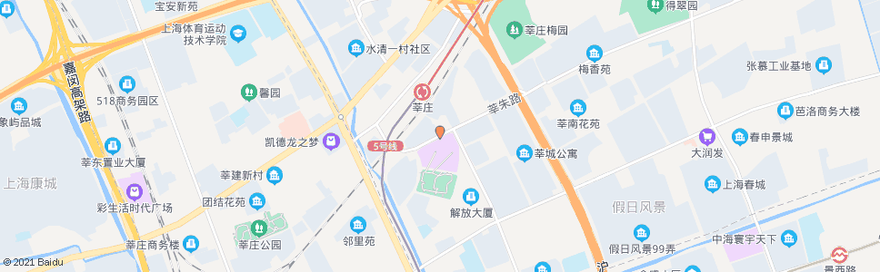 上海莘朱路都市路_公交站地图_上海公交_妙搜公交查询2024