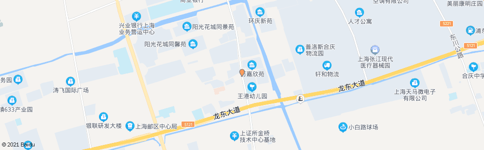 上海川沙路龙东大道_公交站地图_上海公交_妙搜公交查询2024