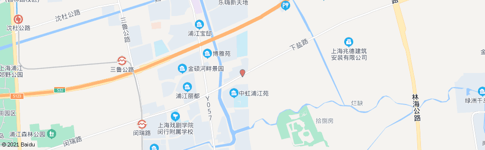 上海闵瑞路汇驰路_公交站地图_上海公交_妙搜公交查询2024