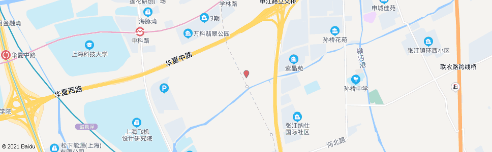 上海华夏中路(秦镇村委)_公交站地图_上海公交_妙搜公交查询2024