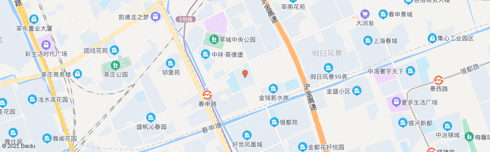 上海春申四季苑(都市路春申路)_公交站地图_上海公交_妙搜公交查询2025