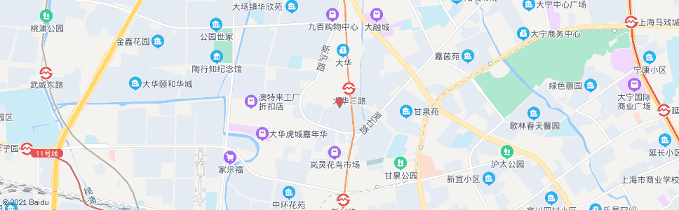 上海怡华苑路华灵路_公交站地图_上海公交_妙搜公交查询2024