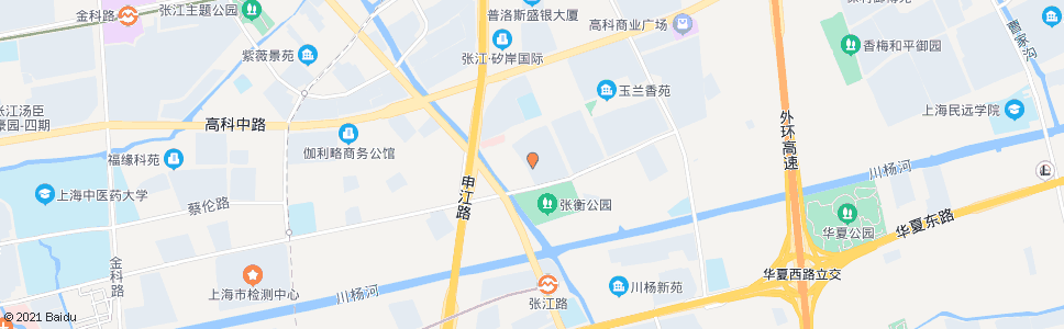 上海益江路(玉兰香苑二期a块)_公交站地图_上海公交_妙搜公交查询2024