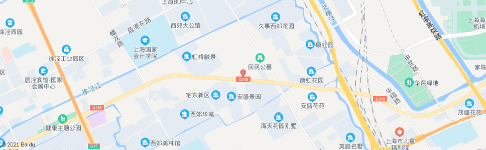 上海沪青平公路诸光路(卫家角)_公交站地图_上海公交_妙搜公交查询2024