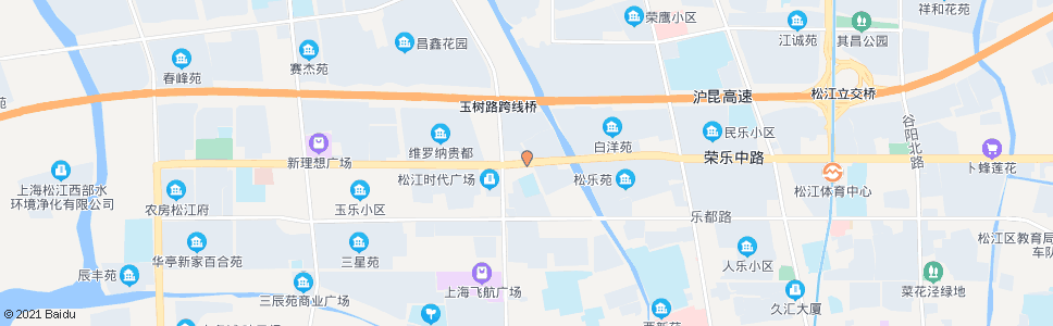 上海玉树北路荣乐路_公交站地图_上海公交_妙搜公交查询2024