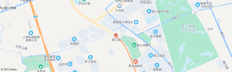 上海罗芬路美丹路(轨道交通7号线美兰湖站)_公交站地图_上海公交_妙搜公交查询2024