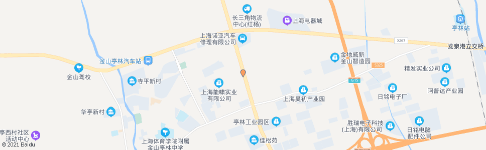 上海亭卫公路兴工路_公交站地图_上海公交_妙搜公交查询2024