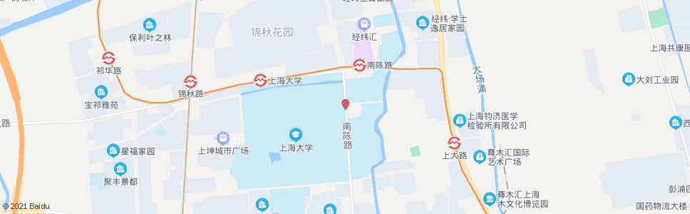 上海南陈路四号桥_公交站地图_上海公交_妙搜公交查询2024