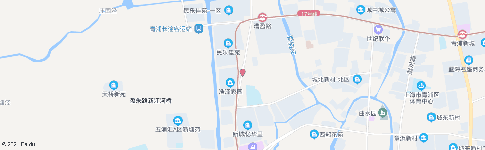 上海漕盈路青赵公路_公交站地图_上海公交_妙搜公交查询2024