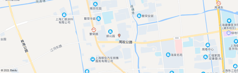 上海周星路周祝公路_公交站地图_上海公交_妙搜公交查询2025