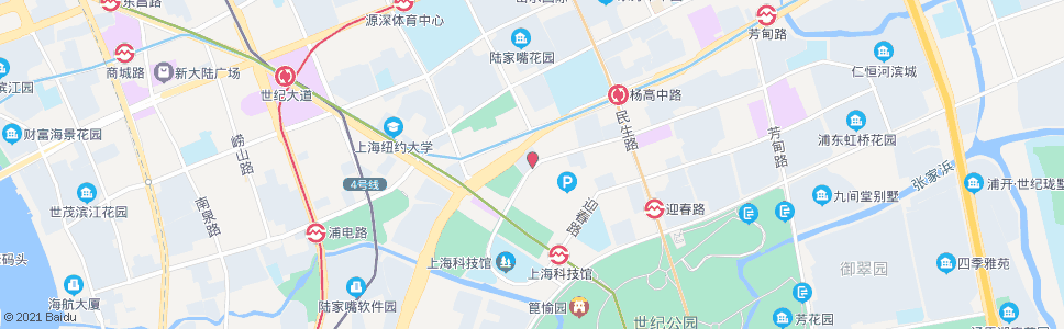 上海丁香路锦带路_公交站地图_上海公交_妙搜公交查询2024