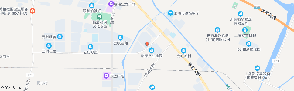 上海泥城路彭平路(泥城幼儿园)_公交站地图_上海公交_妙搜公交查询2024