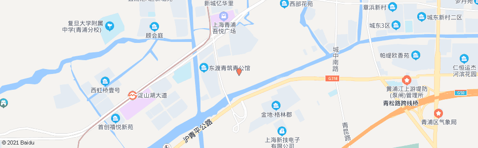 上海海盈路漕程路(下客站)_公交站地图_上海公交_妙搜公交查询2024