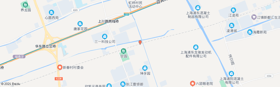 上海川展路川六公路_公交站地图_上海公交_妙搜公交查询2024