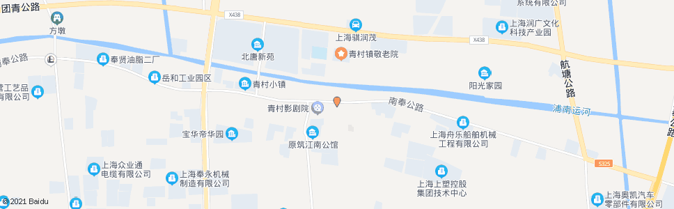 上海青村农贸市场(招呼站)_公交站地图_上海公交_妙搜公交查询2024