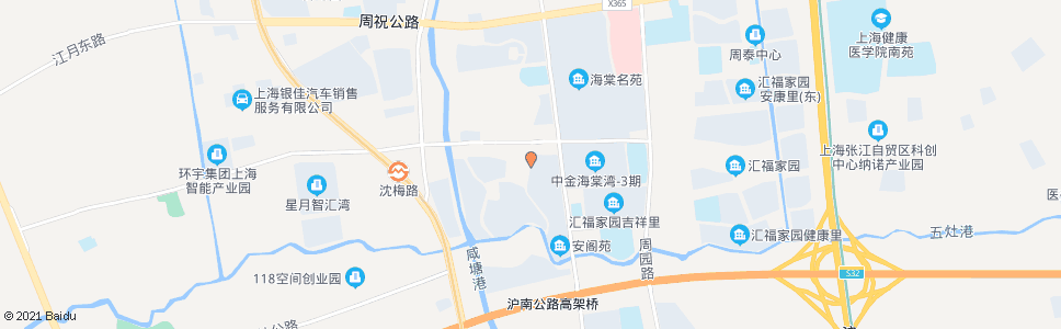 上海瑞阳路沈梅东路_公交站地图_上海公交_妙搜公交查询2024