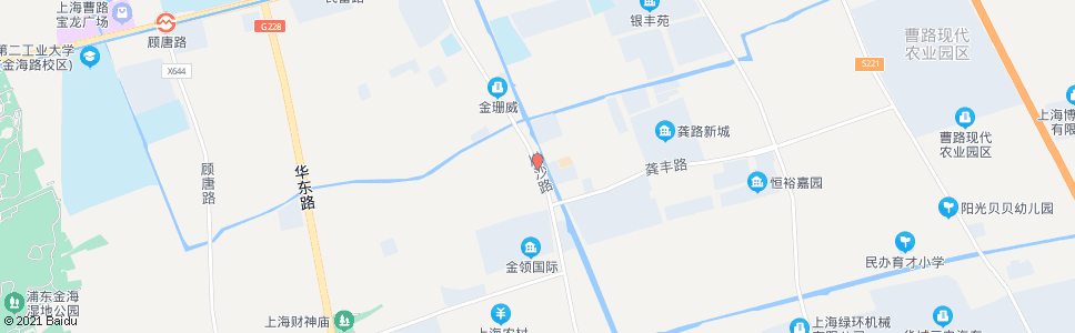 上海川沙路龚路公路_公交站地图_上海公交_妙搜公交查询2024