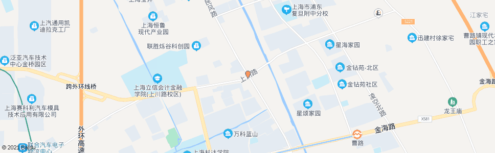 上海上川路川沙路(曹路)_公交站地图_上海公交_妙搜公交查询2024