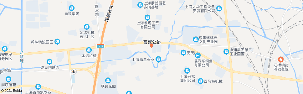 上海曹安公路曹联路_公交站地图_上海公交_妙搜公交查询2024