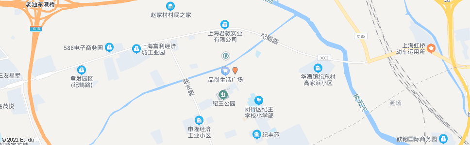 上海纪信路纪翟路_公交站地图_上海公交_妙搜公交查询2025