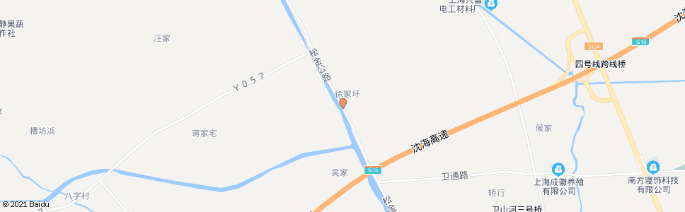 上海松金公路张旧公路_公交站地图_上海公交_妙搜公交查询2024