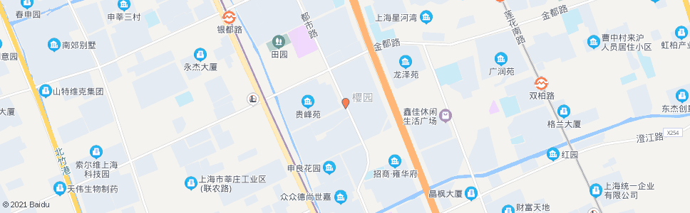 上海好世樱缘(都市路丰顺路)_公交站地图_上海公交_妙搜公交查询2024