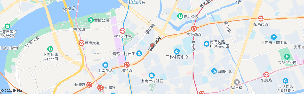 上海云台路浦东南路_公交站地图_上海公交_妙搜公交查询2024