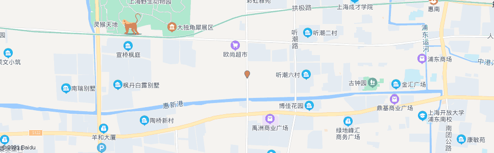 上海大川公路西门路_公交站地图_上海公交_妙搜公交查询2024