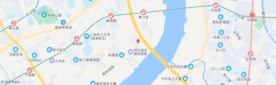 上海黎平路杨树浦路_公交站地图_上海公交_妙搜公交查询2024