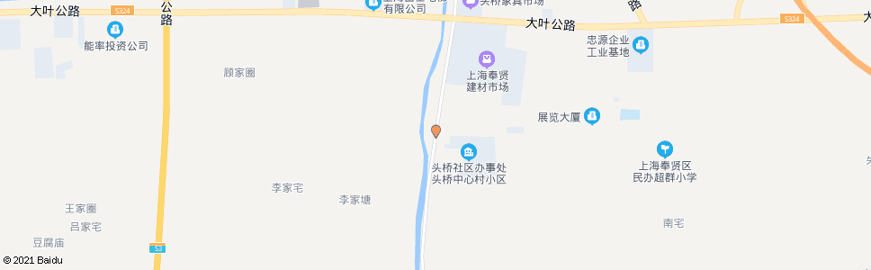 上海新奉公路蔡建路(招呼站)_公交站地图_上海公交_妙搜公交查询2024