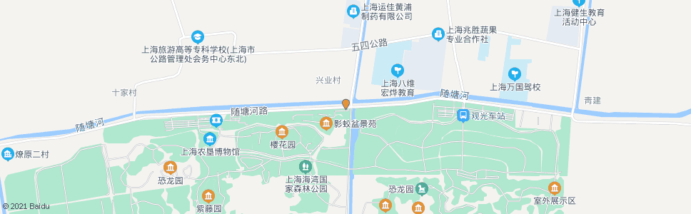 上海随塘河路洪朱公路_公交站地图_上海公交_妙搜公交查询2024