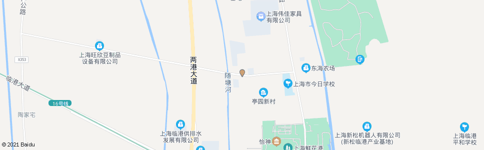 上海三三公路塘下公路_公交站地图_上海公交_妙搜公交查询2024