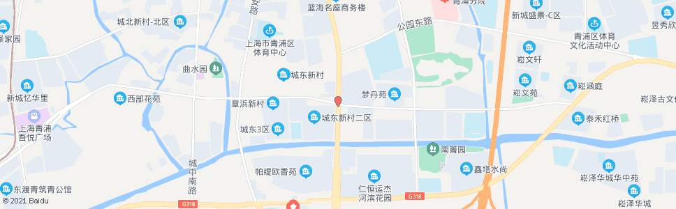 上海青湖路外青松公路_公交站地图_上海公交_妙搜公交查询2024