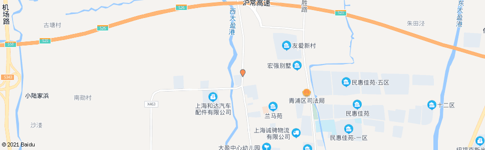 上海青赵公路大盈_公交站地图_上海公交_妙搜公交查询2024