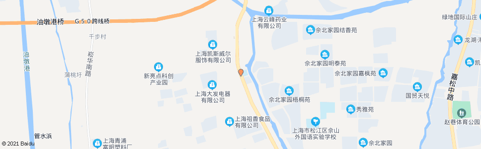 上海佘北公路吉业路_公交站地图_上海公交_妙搜公交查询2024