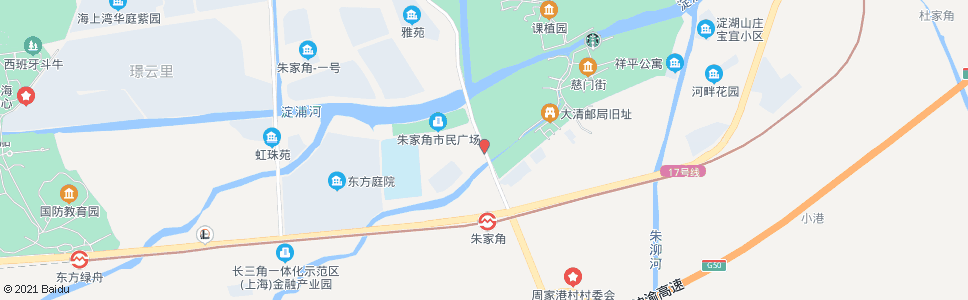 上海珠溪路沙家埭路_公交站地图_上海公交_妙搜公交查询2024