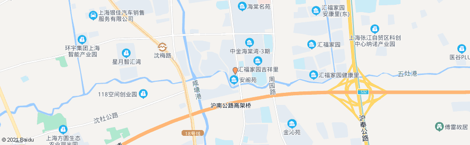 上海瑞和路周东南路_公交站地图_上海公交_妙搜公交查询2025